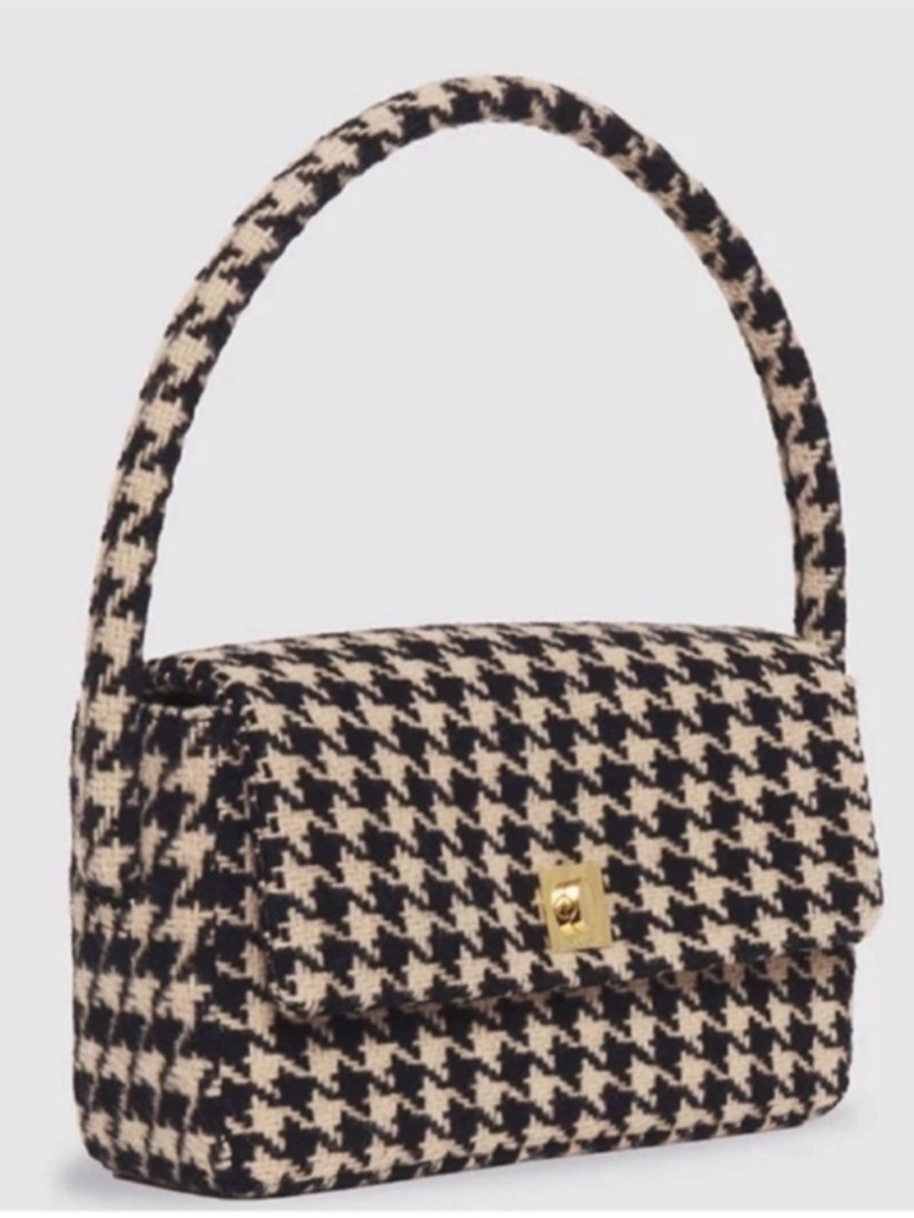 Anine Bing | Bag | Holiday Party Ready! Nico Bag Houndstooth | Ready to Ship! - Picture 5 of 16